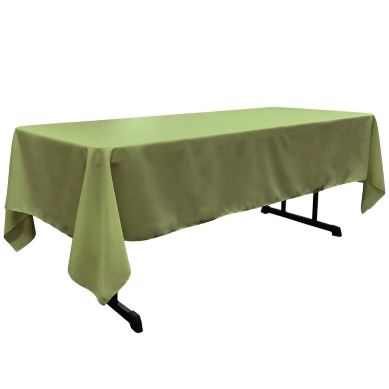 Rectangular Tablecloth 60 by 126 Inch Polyester Poplin image number 0