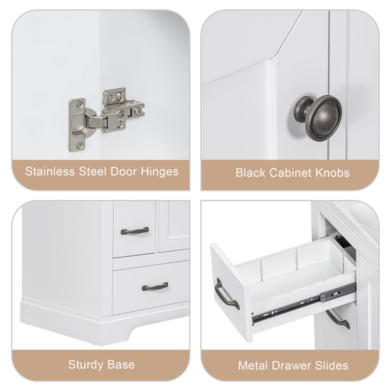 Merax Bathroom Vanity without Sink