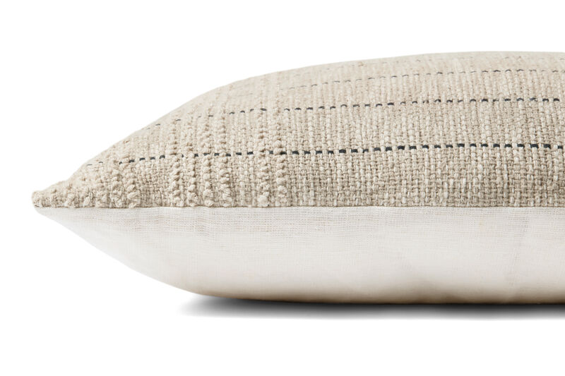 Ivory 22'' x 22'' Cover w/Down Pillow image number 1