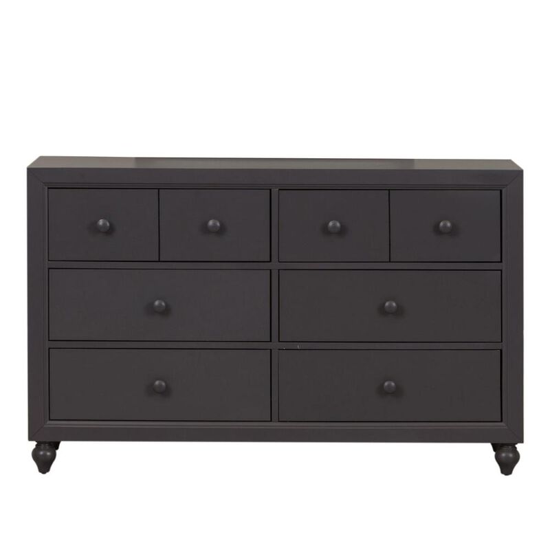 Liberty Furniture Cottage View 6 Drawer Dresser in Dark Gray image number 1