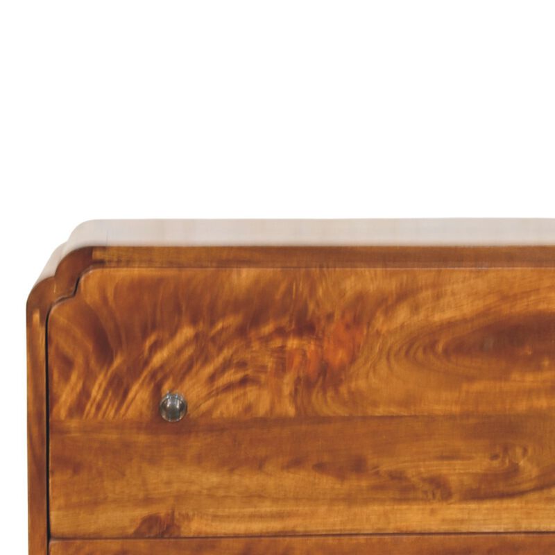 Artisan Furniture Solid Wood Newton Chestnut 3 Drawer Chest