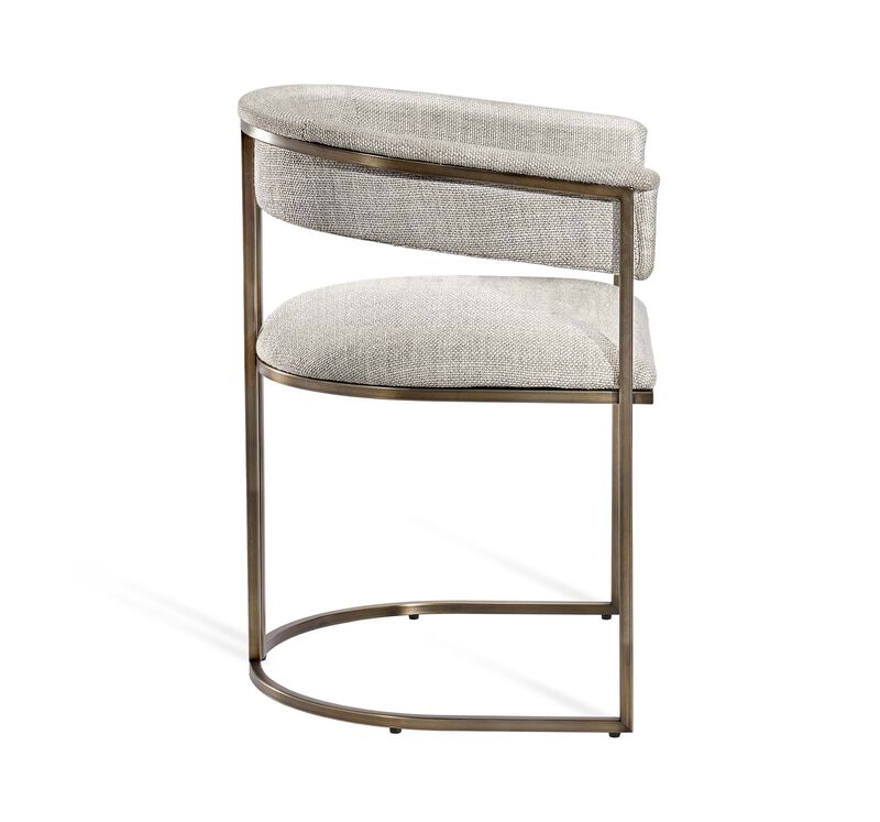 Emerson Chair - Bronze/ Dove
