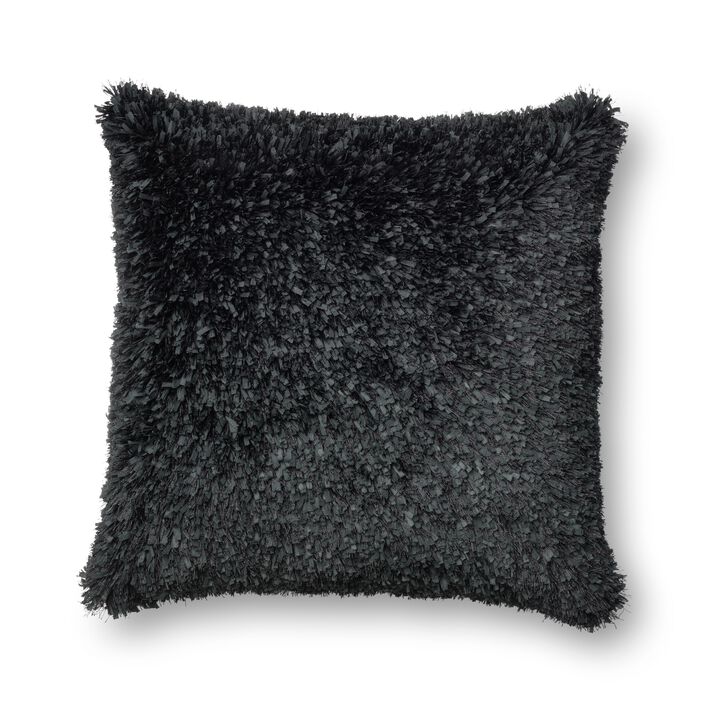 P0045 Black 22"x22" Poly Pillow