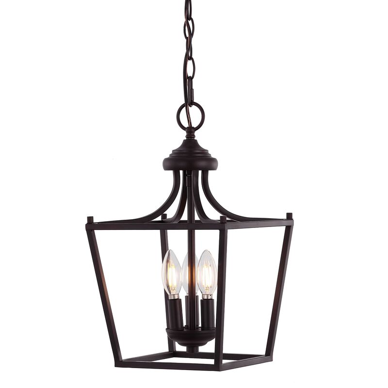 Camden Iron Classic Midcentury Pendant Lantern