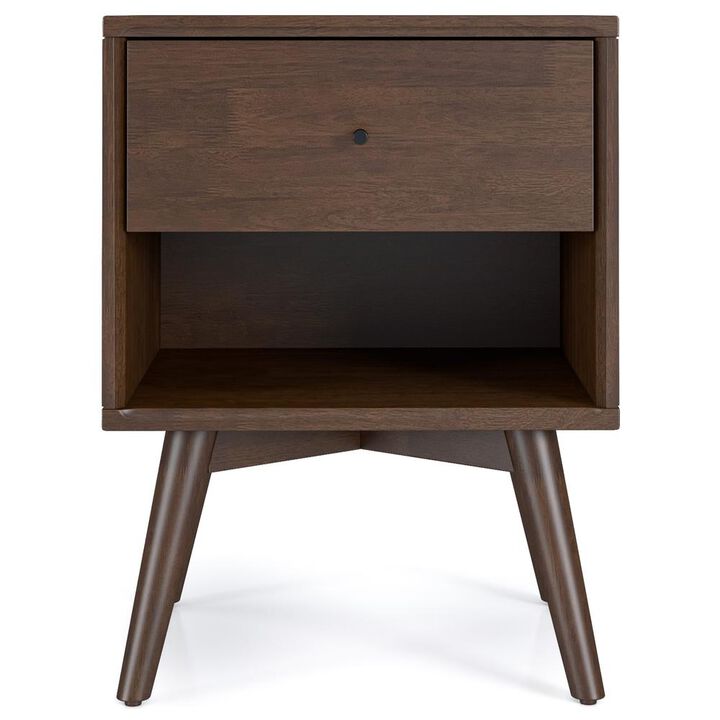 Ashcroft Furniture Co Caroline Mid Century Modern Style Night Stand