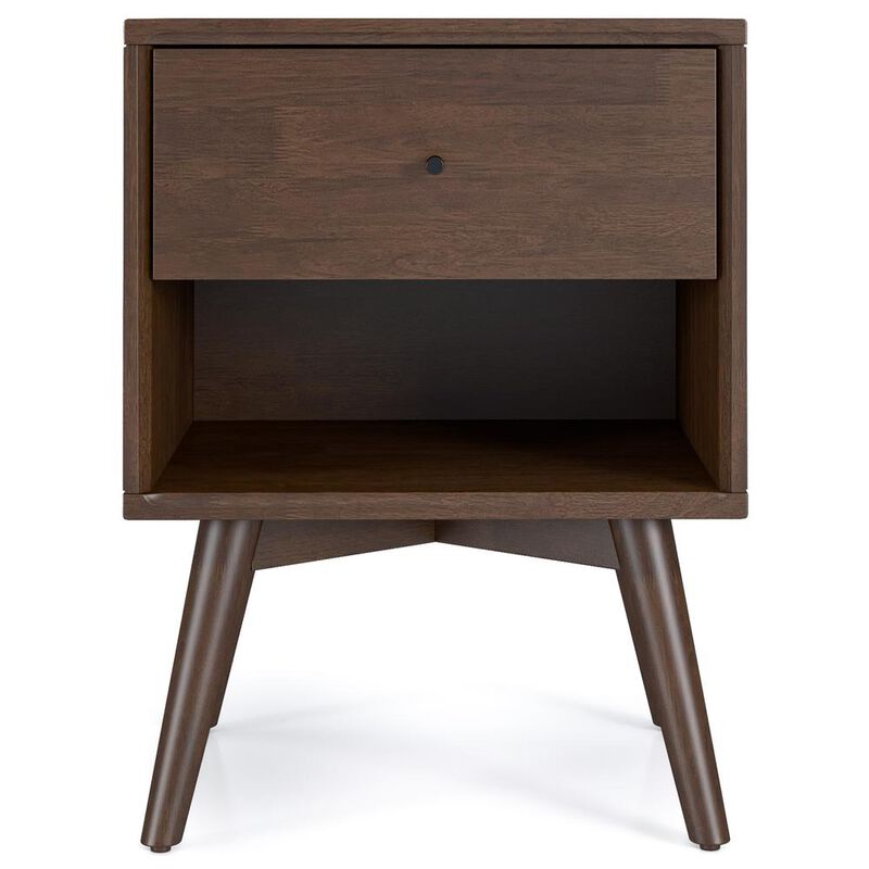 Ashcroft Furniture Co Caroline Mid Century Modern Style Night Stand