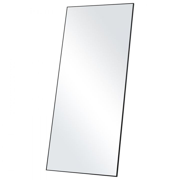 Aluminum Frame Full Length Mirror &ndash; Wall or Floor Standing Mirror for Bedroom