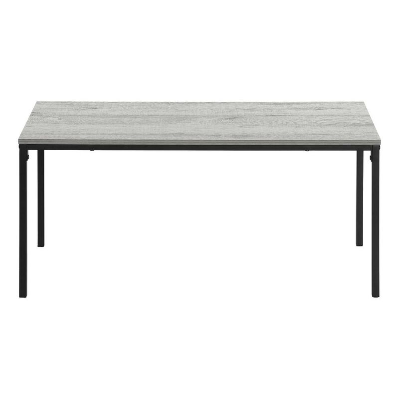 Coffee Table, Accent, Cocktail, Rectangular, Living Room, 40L, Grey Laminate