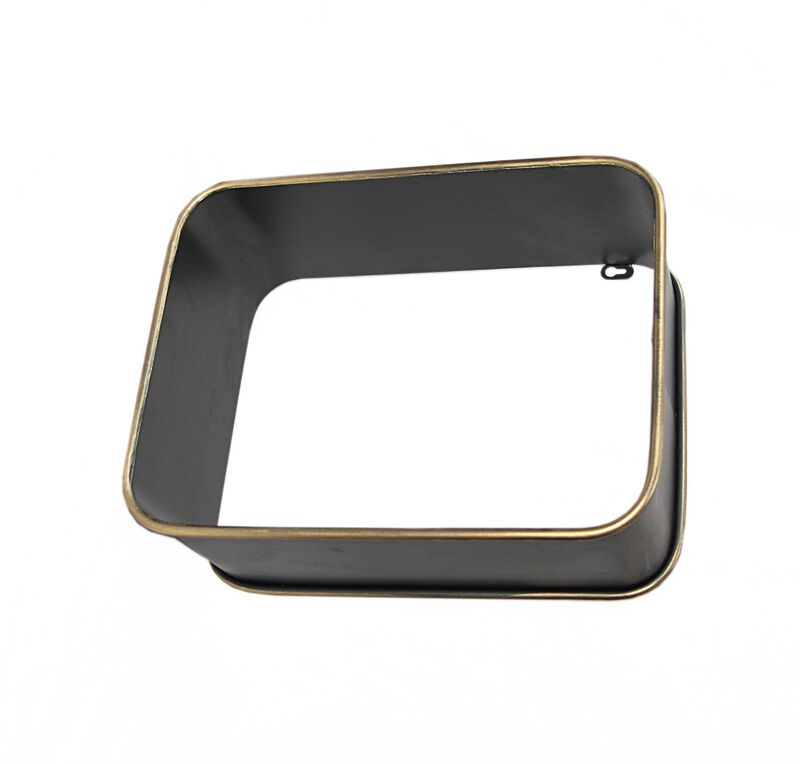 Stylish creative metal wall shelf/rack