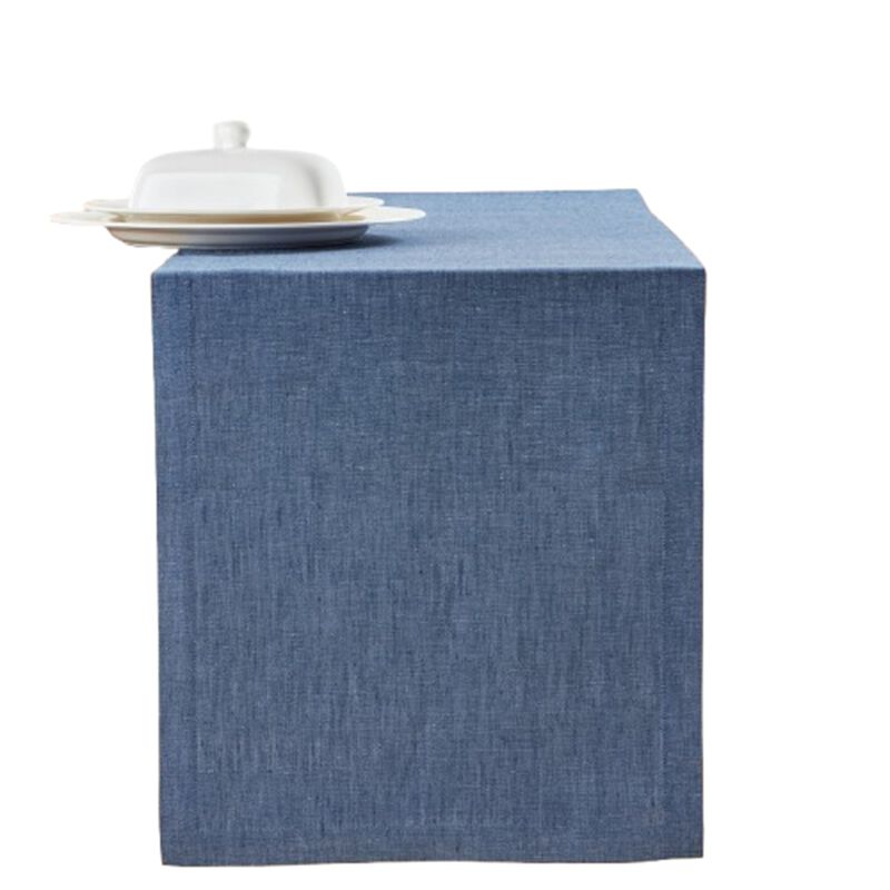 Solino Home 100% Pure Linen Table Runner - Athena