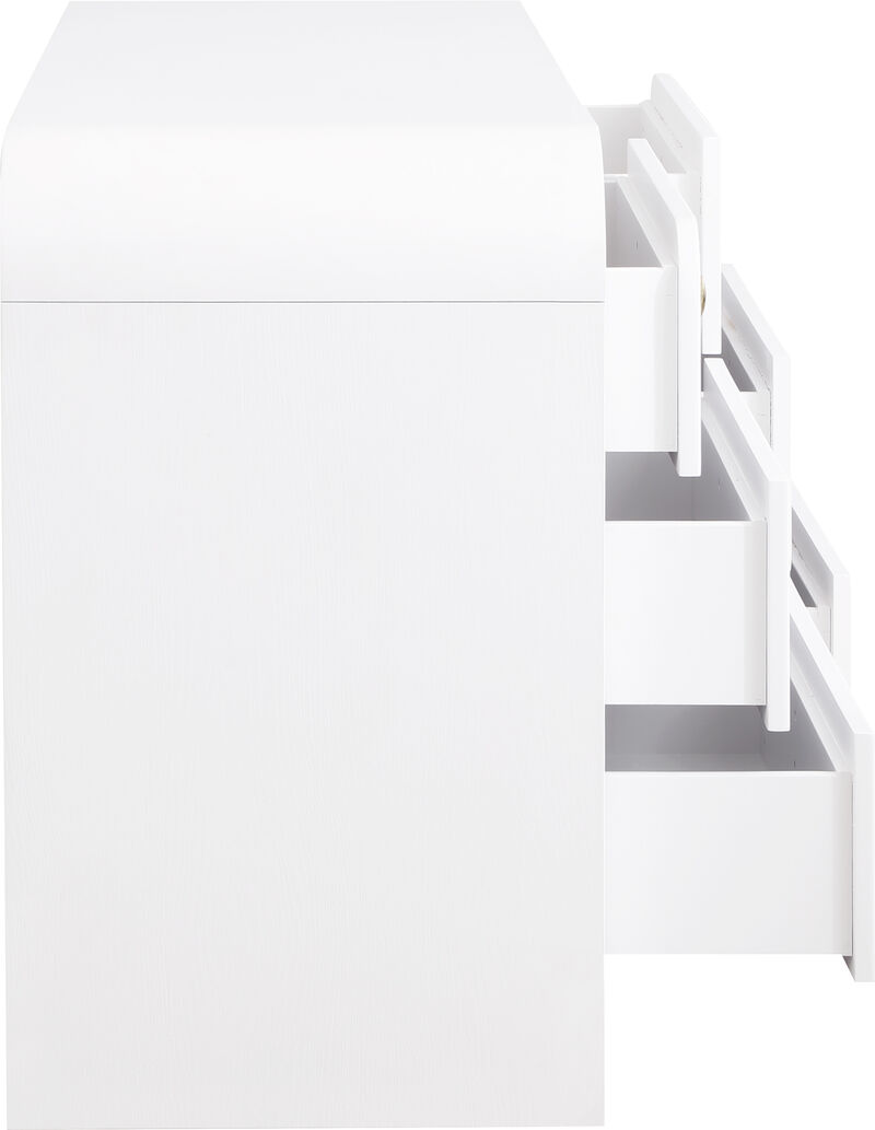 Meridian Furniture Artisto White Dresser image number 8