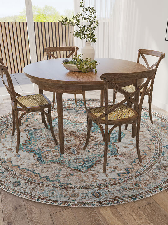 Jericho JC2 Biscotti 4' Rug