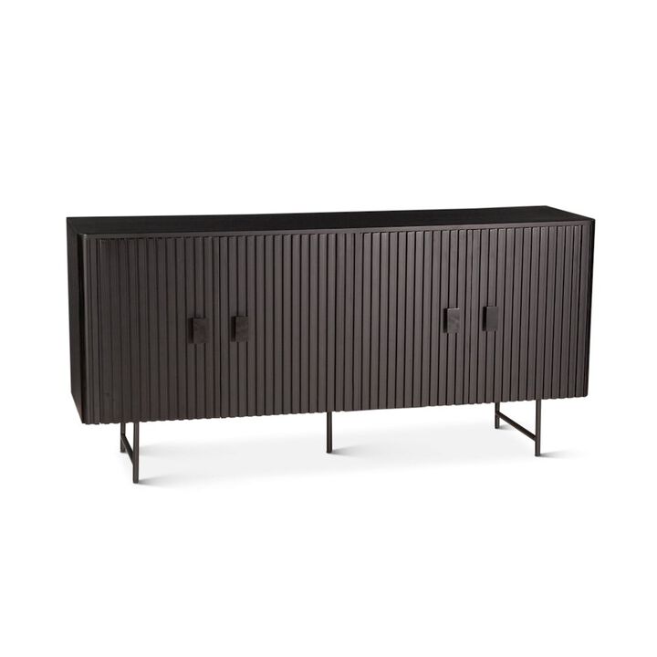 World Interiors Halden 67 Sideboard Matte Black