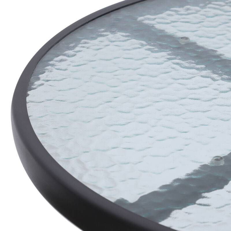 3pc Outdoor Patio Bar Table Chairs Bistro Set Garden Pool Backyard Furniture