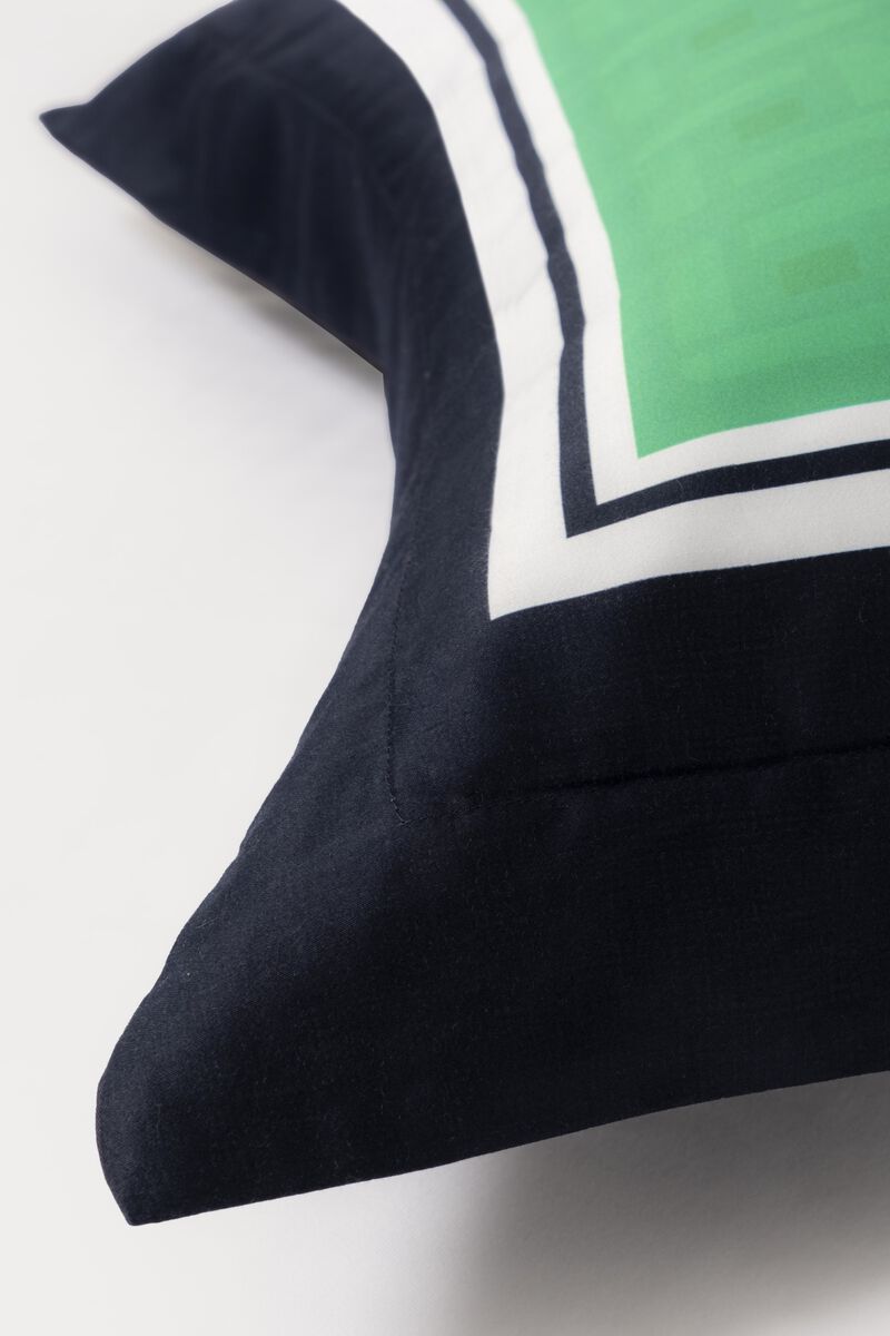 Brooks Brothers Framed Print Cotton Sateen Sham Case Pair