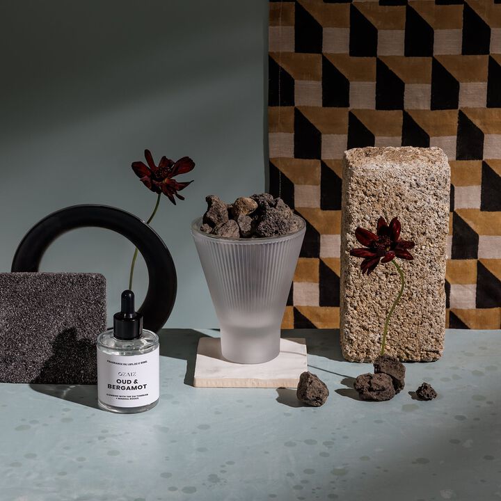 Zai Lava Rock Diffuser - Fig & Flowers