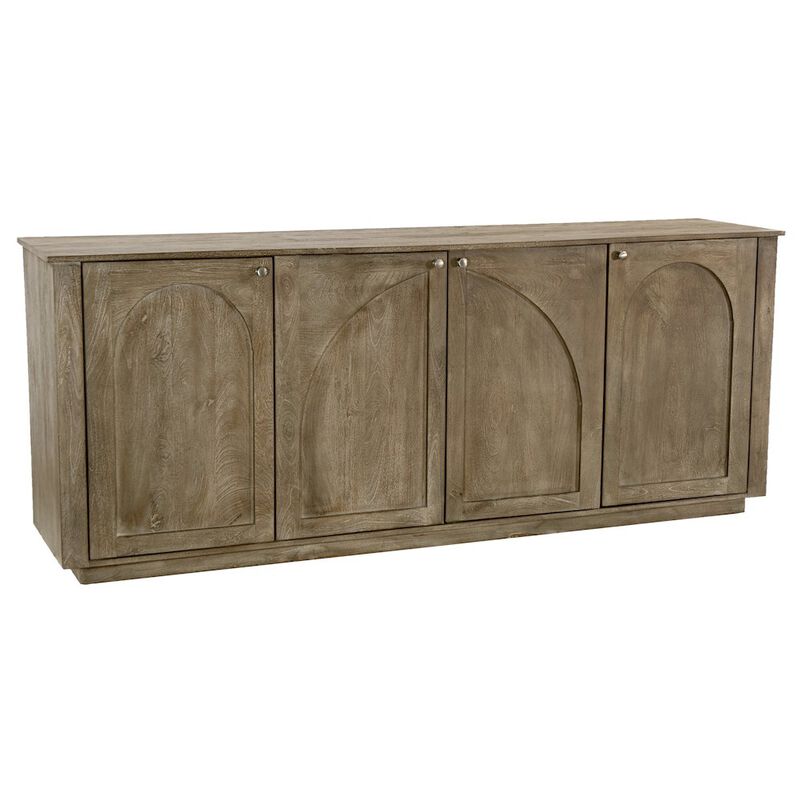 Alex Hamilton Archie Solid Wood Sideboard in North Creek Brown