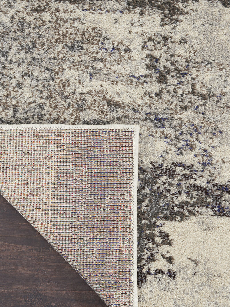 Celestial CES02 Ivory/Gray 2'2" x 12' Rug