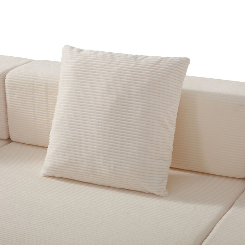 Mernri 108'' Modular Sectional Sleeper Sofa image number 7