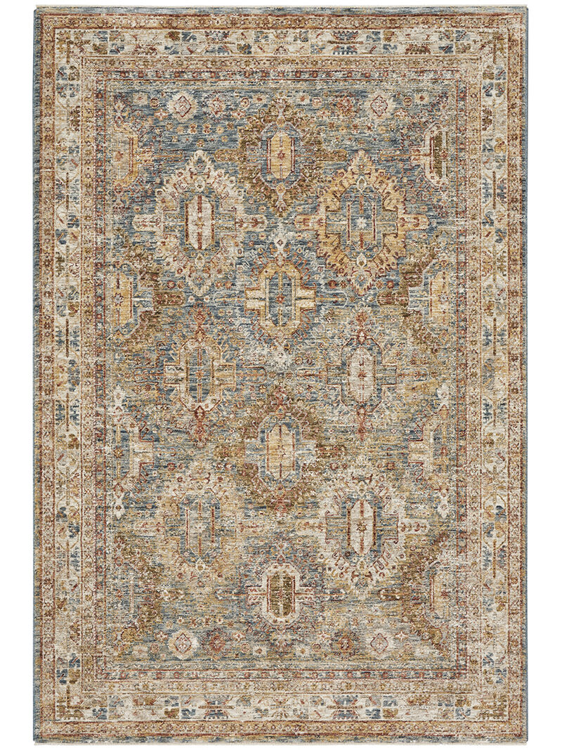 Sahar SHR01 Blue 3'11" x 5'11" Rug