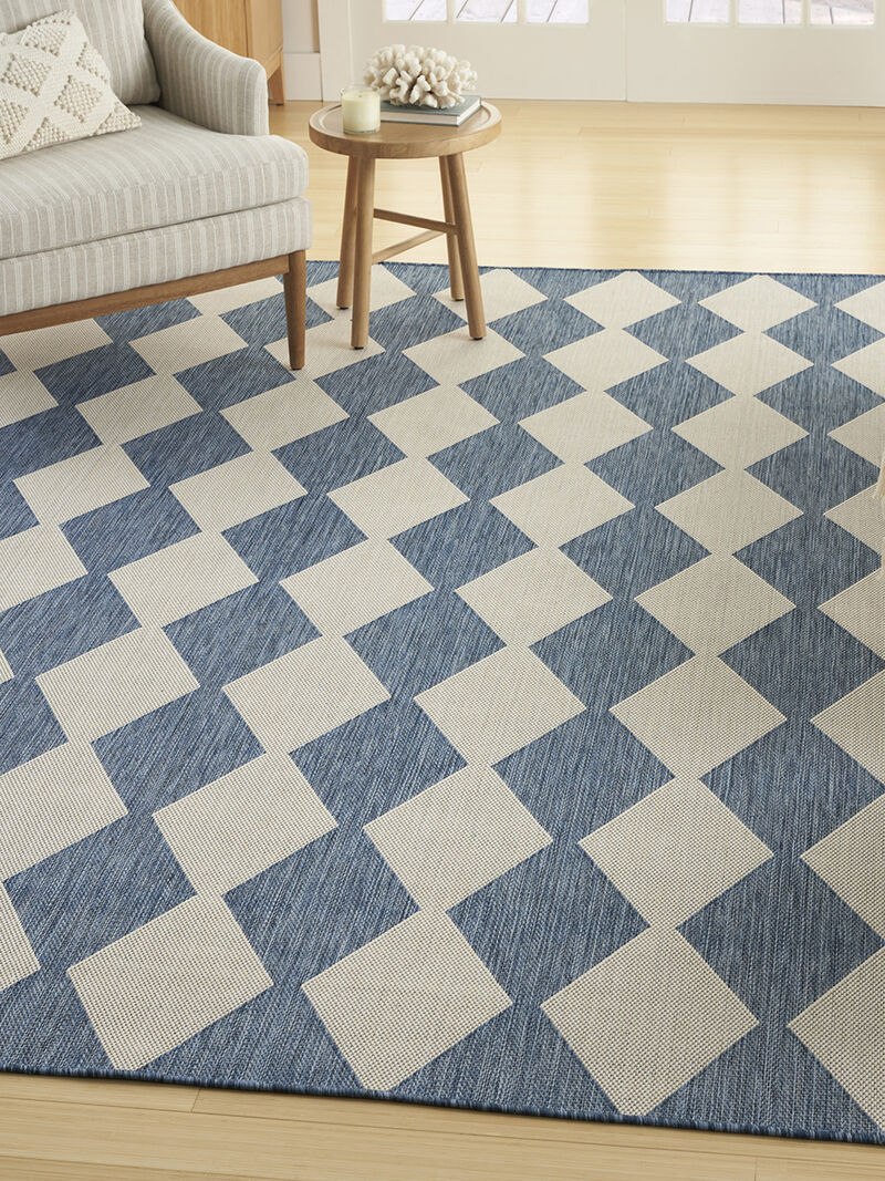 Positano POS04 Navy/Blue 8' x 10' Rug