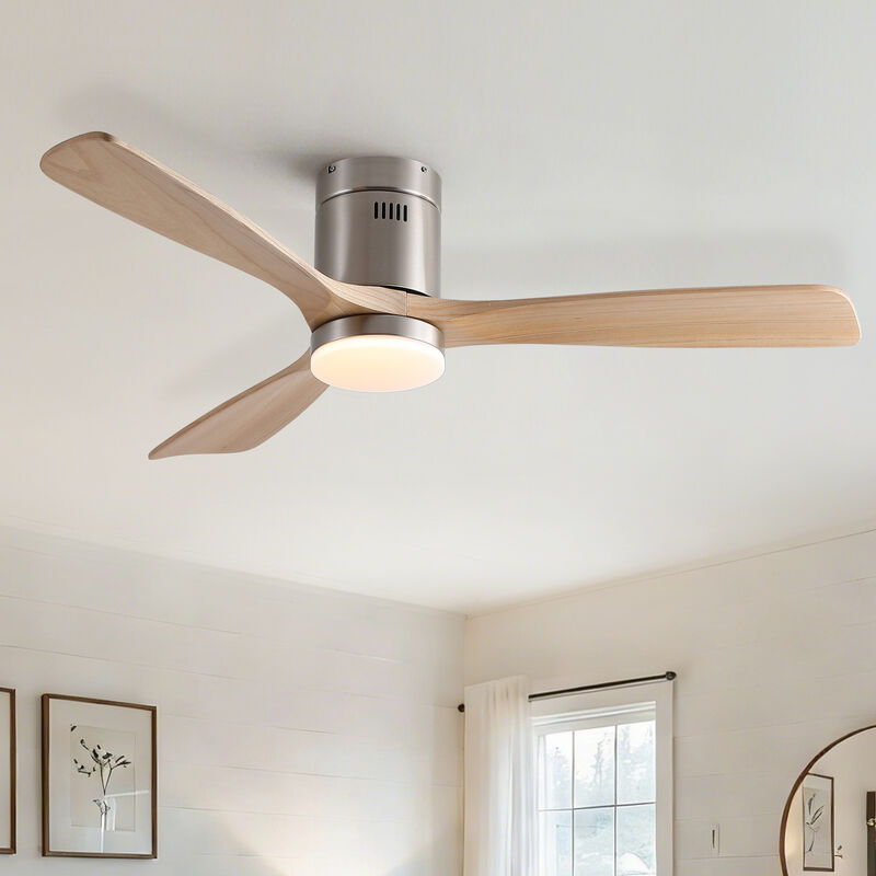 ELEMENT ACE Ultra-Quiet Reversible DC Motor Ceiling Fan with Dimmable LED Light Kit image number 4