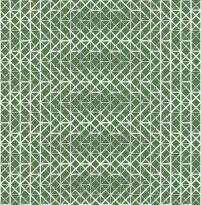 Lisbeth Green Geometric Lattice Wallpaper