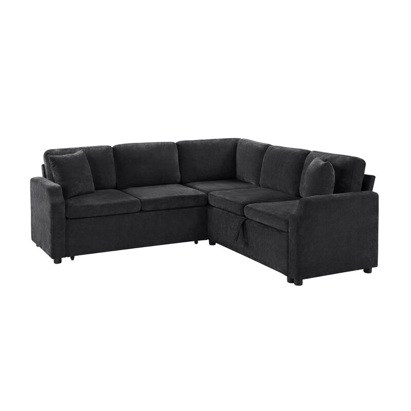 Merax Sectional Sofa Bed L-shaped Sectional