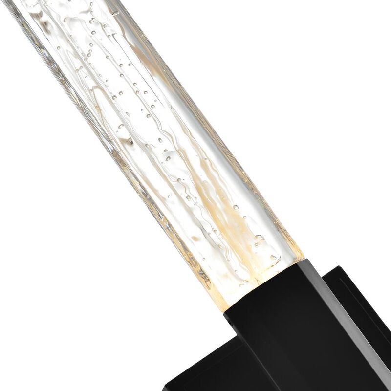 Greta Integrated LED Black Vanity Light