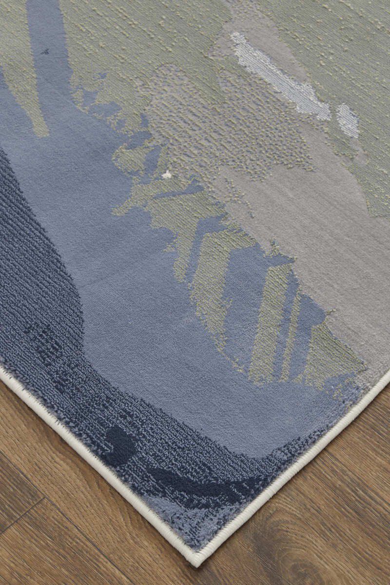 Clio 39K2F Blue/Beige 9' x 12' Rug image number 5