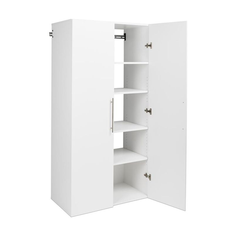 Prepac HangUps 36 Large Storage Cabinet, White