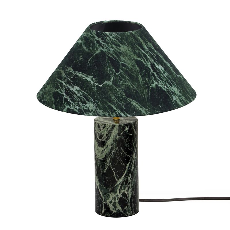 Mable Spider Green Marble Table Lamp image number 2
