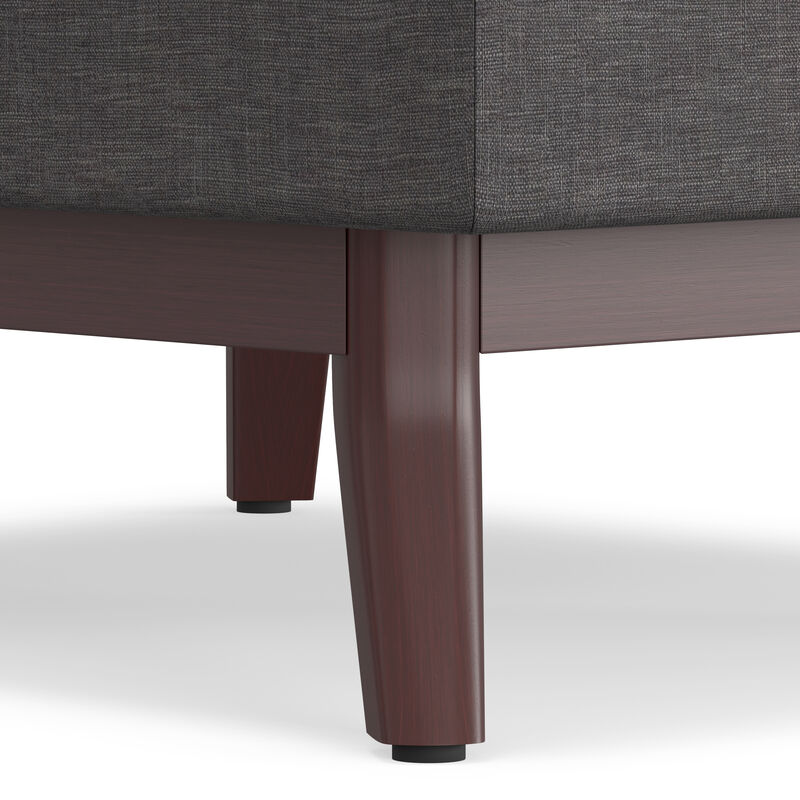 Owen 34 in Wide Rectangle Coffee Table Storage Ottoman