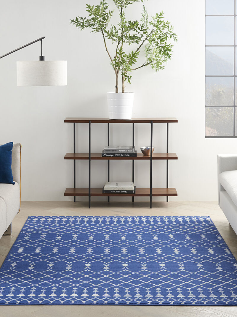 Whimsicle WHS02 Navy 5' x 7' Rug