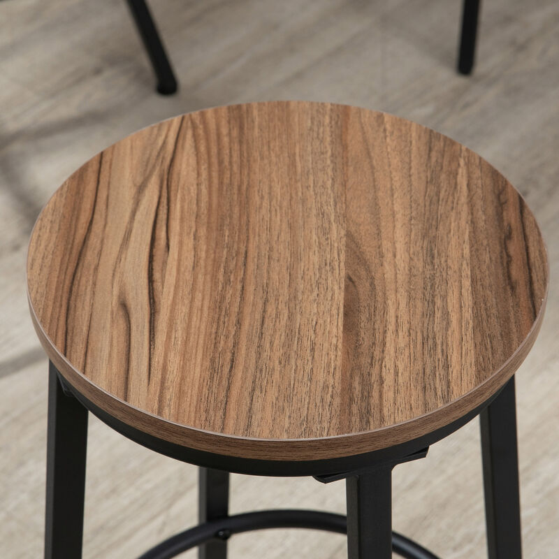 Hivvago 5-Piece Kitchen Bar Table and Chair Set image number 7