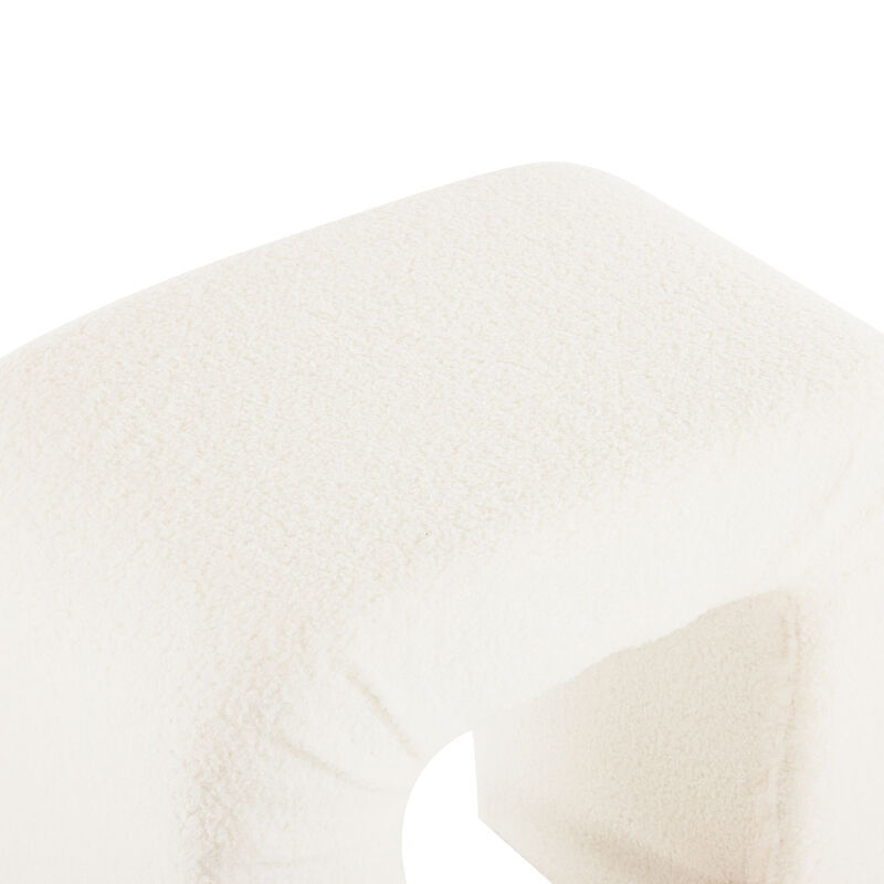 Merax Boucle Stool 2 Pieces Dining Chairs