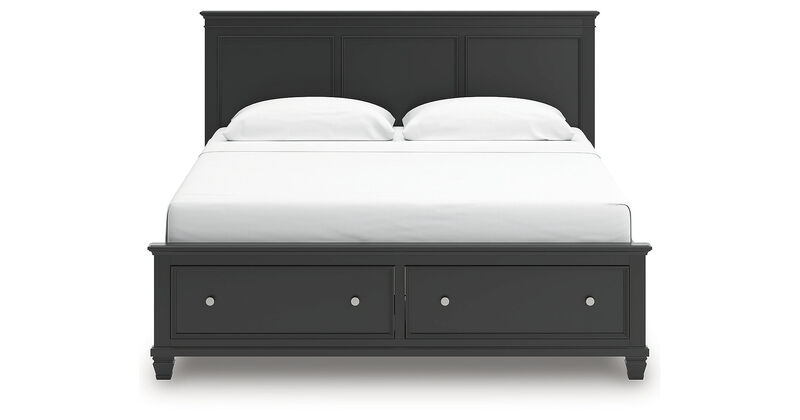 Lanolee King Panel Storage Bed image number 3
