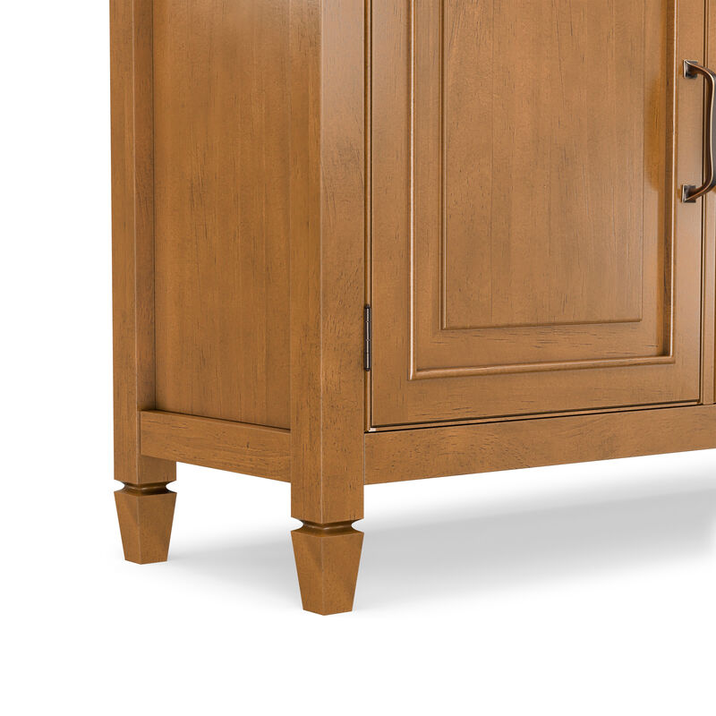 Connaught 40 inch Wide Solid Wood Traditional Entryway Storage Cabinet image number 9