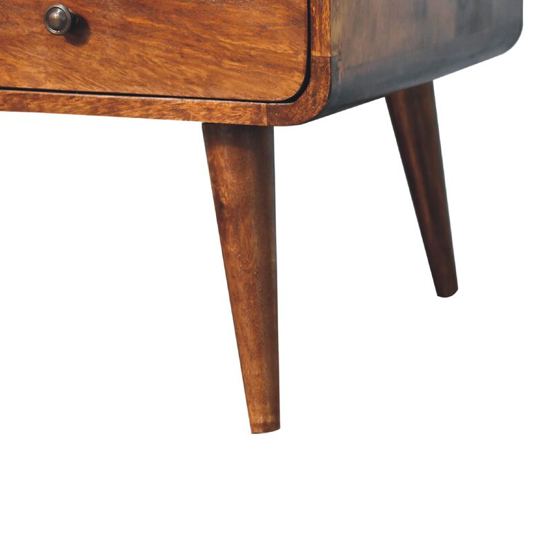 Sonata Chestnut Solid Wood 4 Drawer  Coffee Table