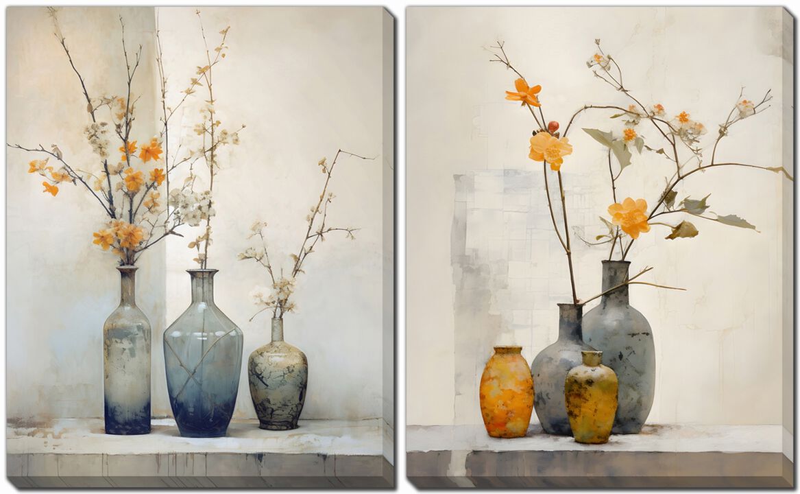 Happy Vases (Set of 2)