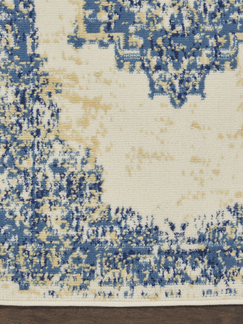 Grafix GRF14 White 2' x 6' Rug