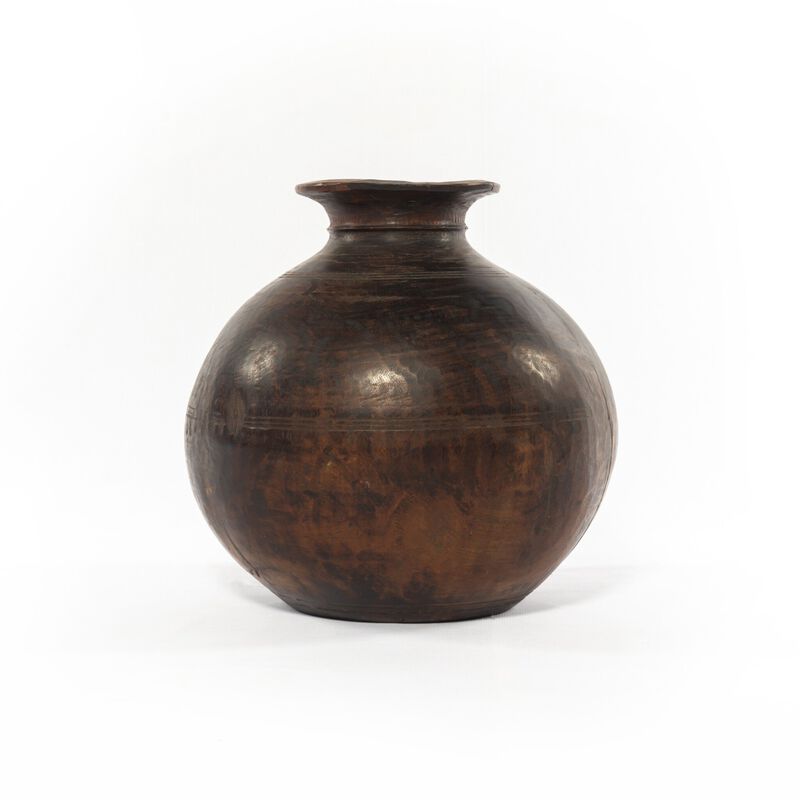 Found Wooden Jar image number 1