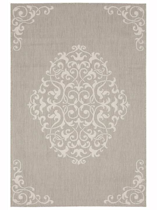 Portofino 3'3" x 5' Grey Rug