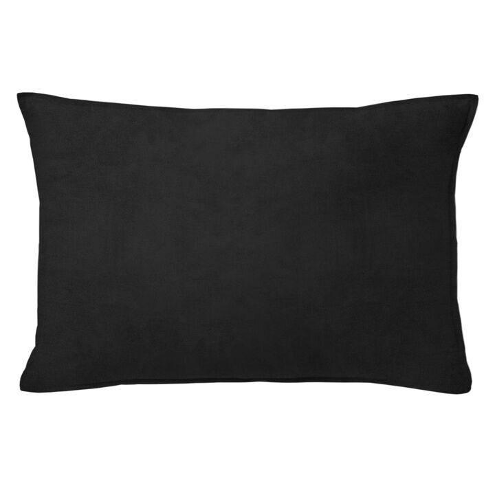 6ix Tailors Fine Linens Vanessa Black Decorative Throw Pillows