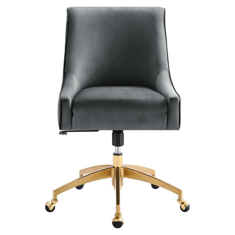 Modway Furniture - Discern Performance Velvet Office Chair image number 3