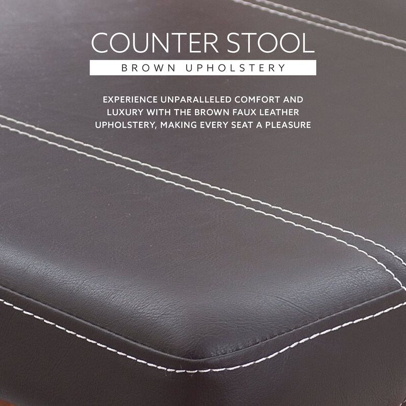 Linon Milano Counter Stool image number 5