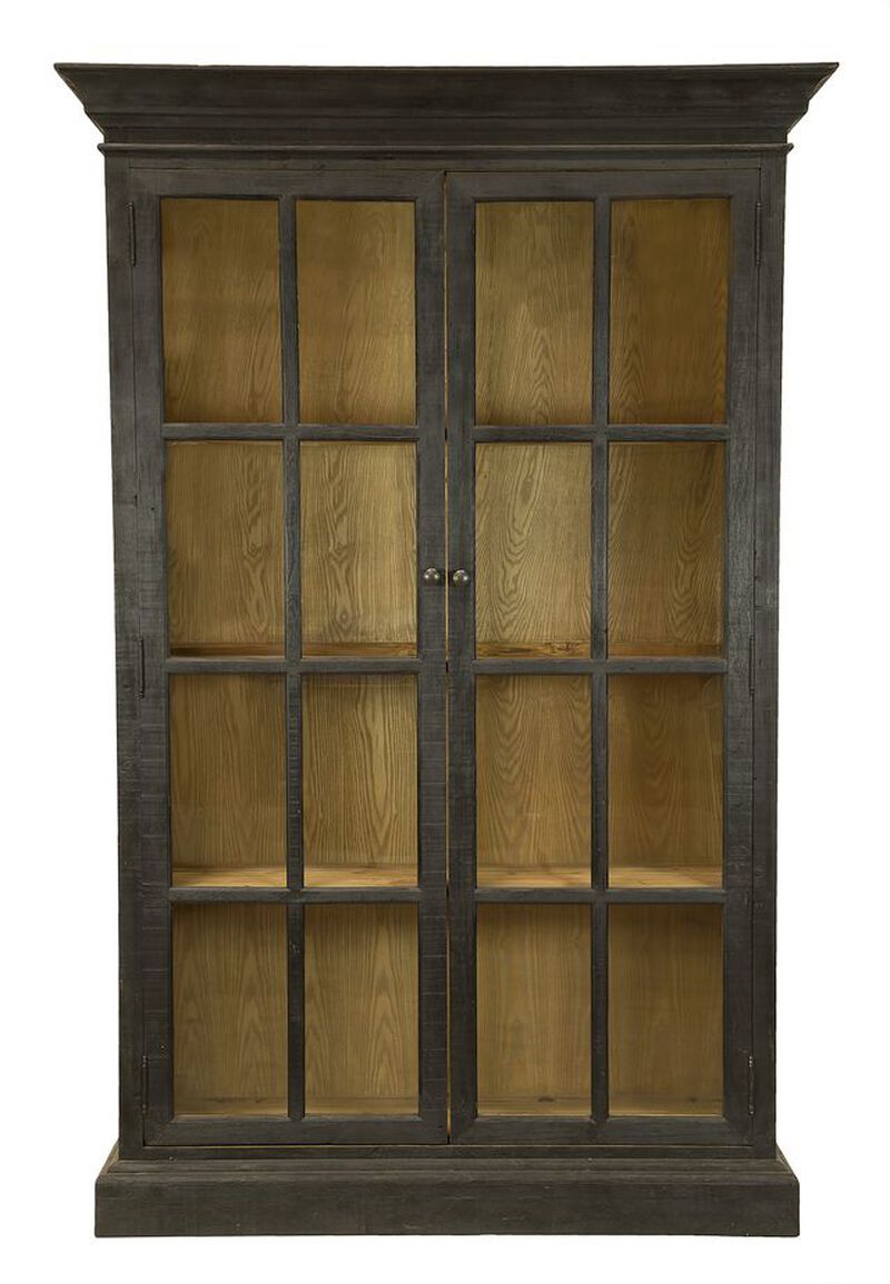 Ebony Library Cabinet