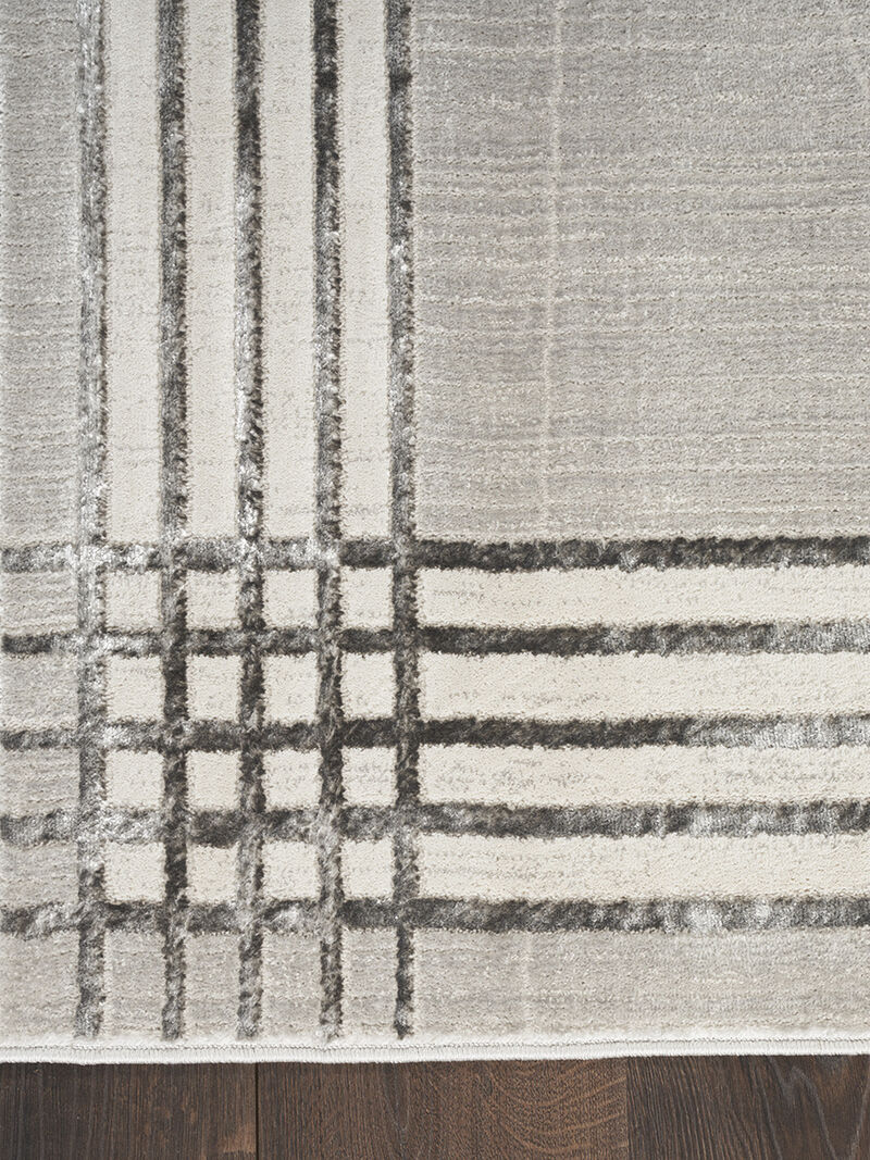 Desire DSR01 Gray/Silver 5'3" x 7'3" Rug