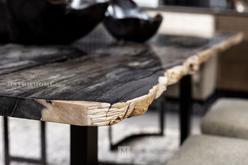 Andreas Petrified Wood Dining Table image number 6