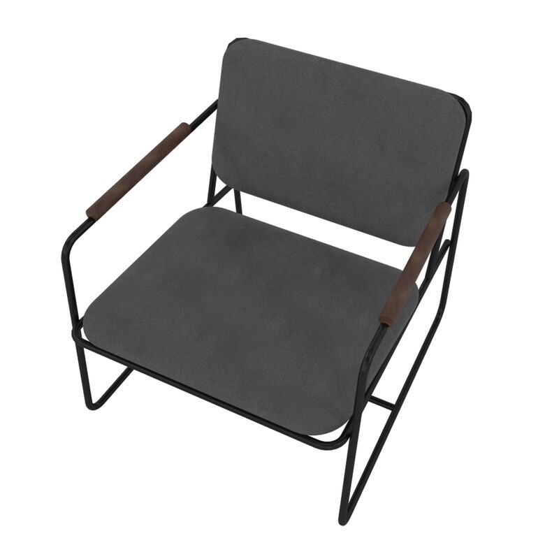 Whythe Black Low Chair
